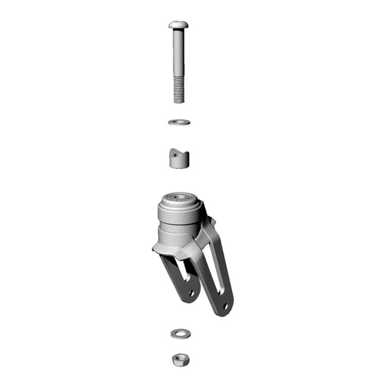 Radgabel Set DIETZ Rollator TAiMA M-GT/S-GT/M-ECO