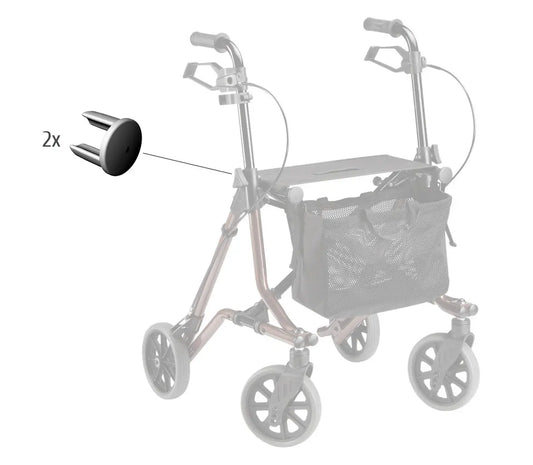 Abdeckkappen für Sitzrohr DIETZ Rollator TAiMA