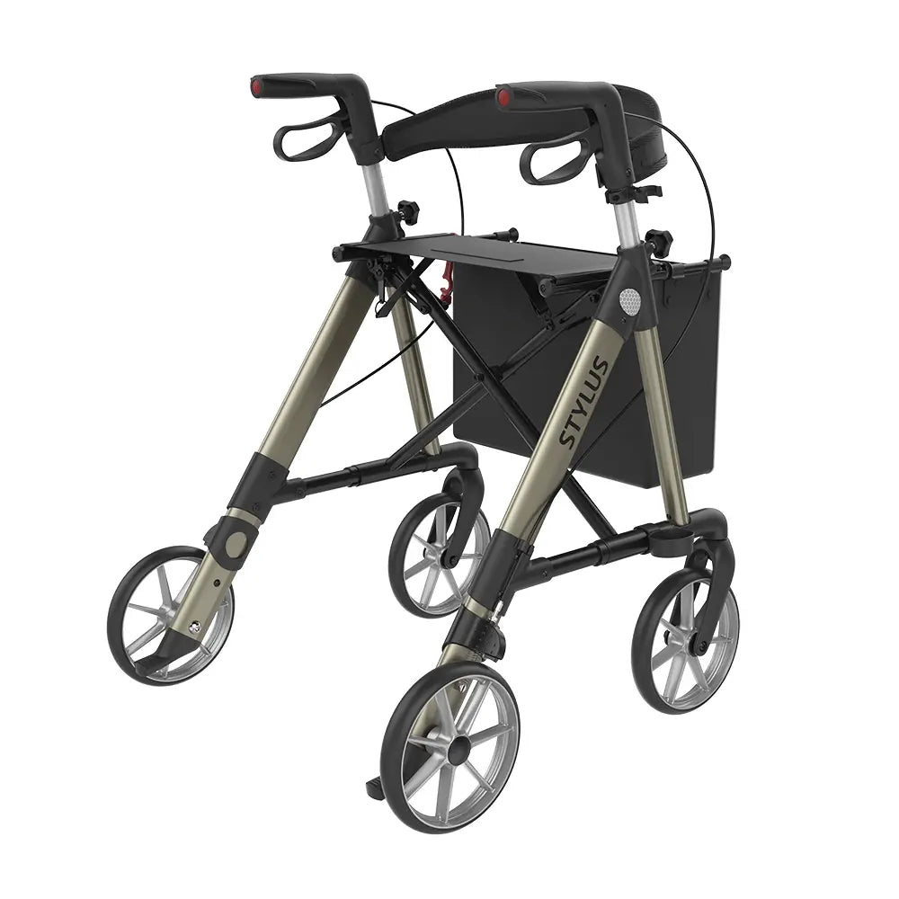 Aluminium-Rollator Rehasense Stylus Komplettpaket