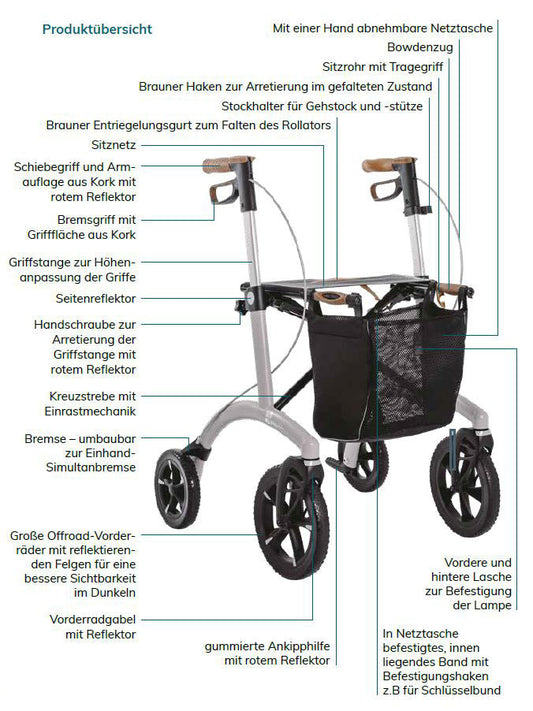 Leichtgewichtrollator AR von SALJOL