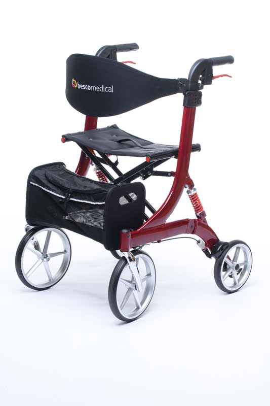 Leichtgewichtrollator Besco Medical Spring mit Federung