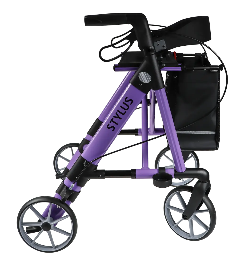 Aluminium-Rollator Rehasense Stylus Komplettpaket